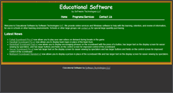 Desktop Screenshot of educatesoftware.com